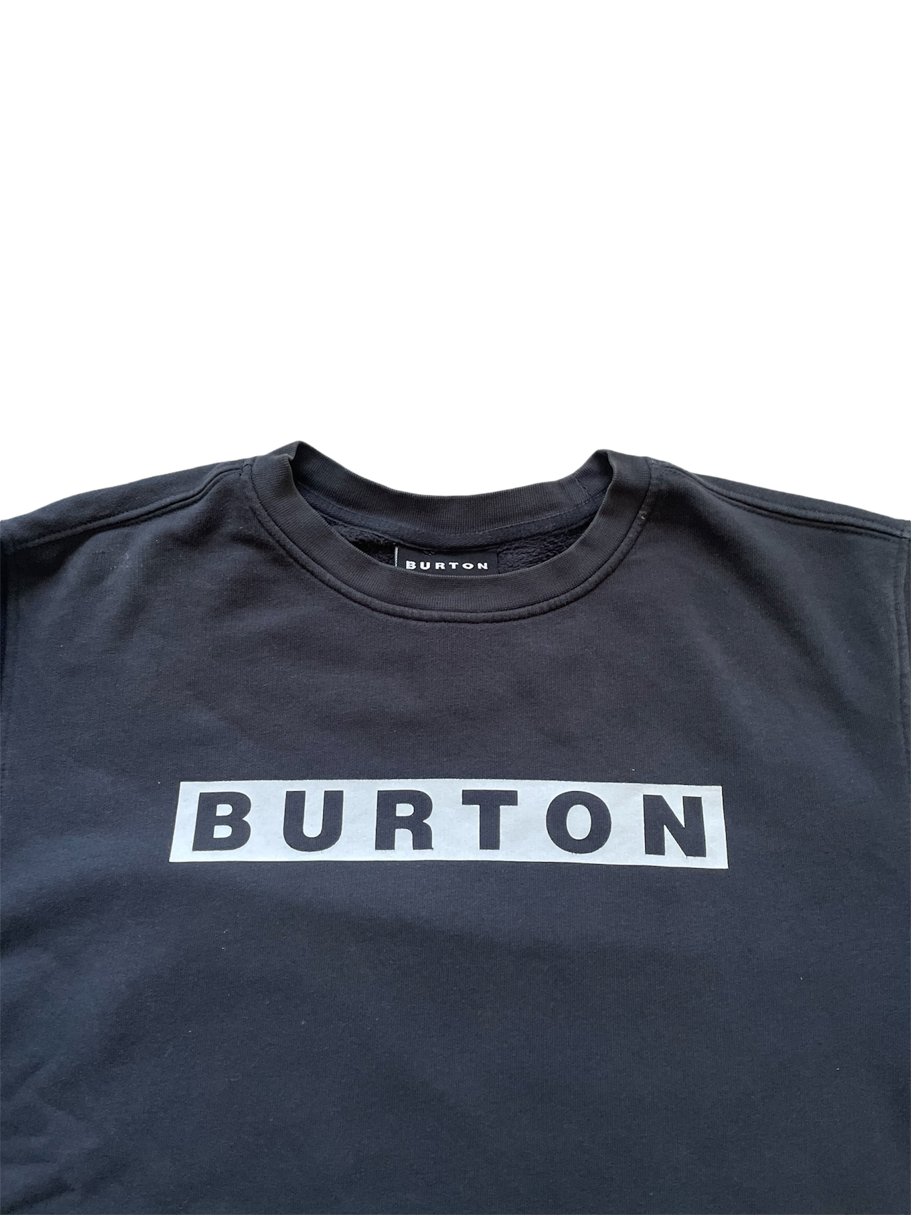 vintage burton snowboard crewneck