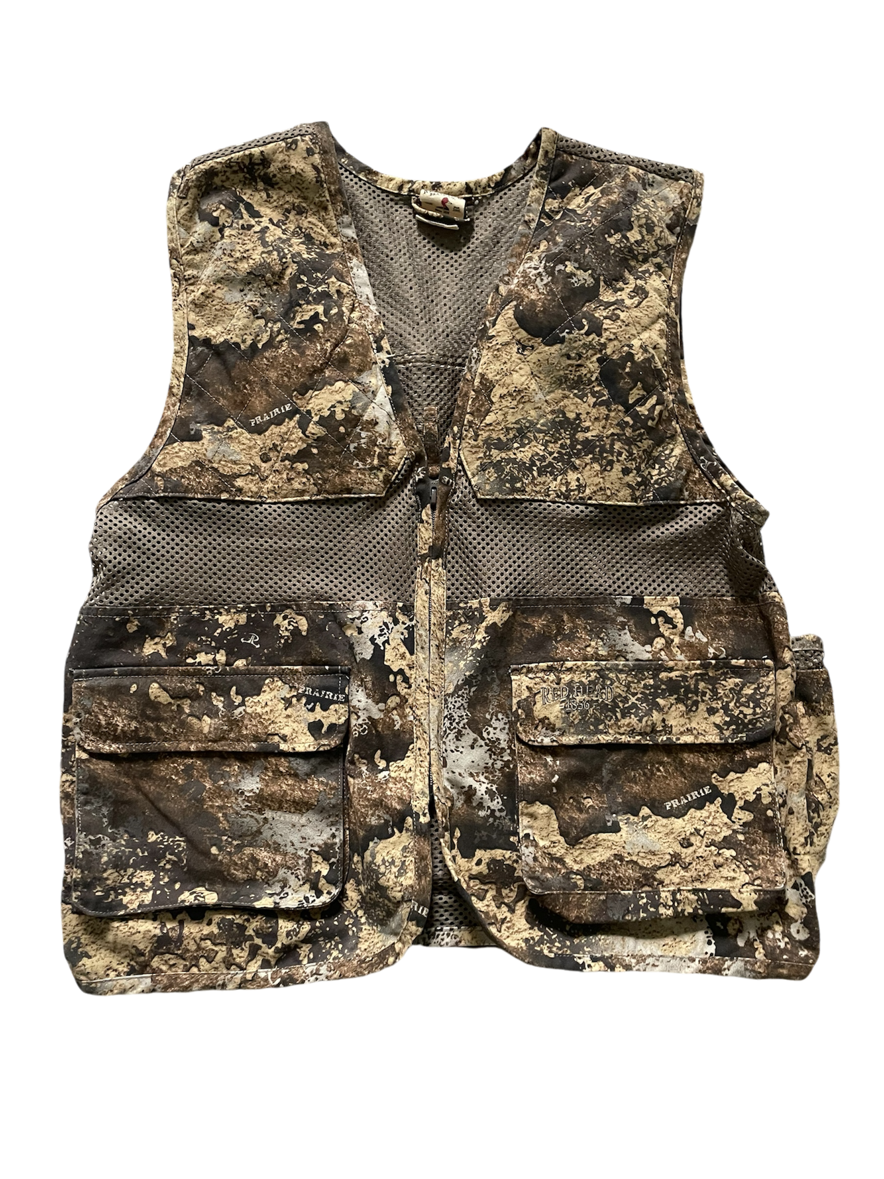vintage camo vest