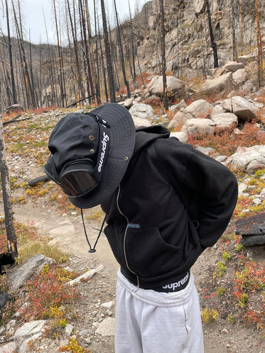 the v1 zip-up black
