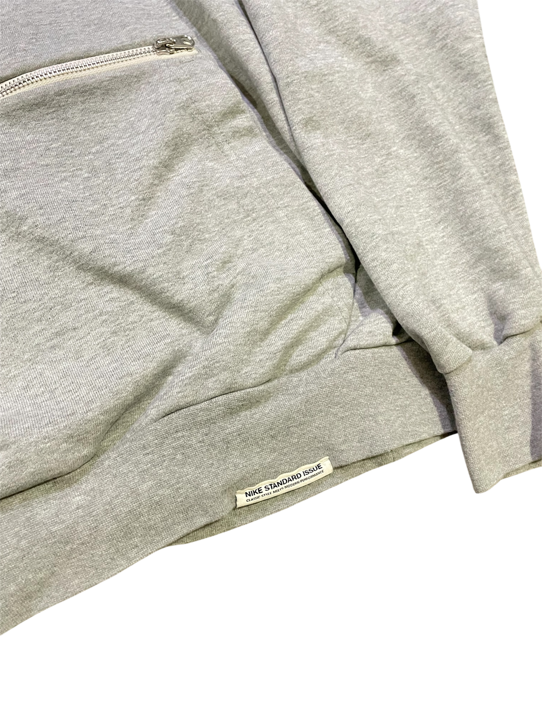 vintage nike zipper kangaroo pocket hoodie