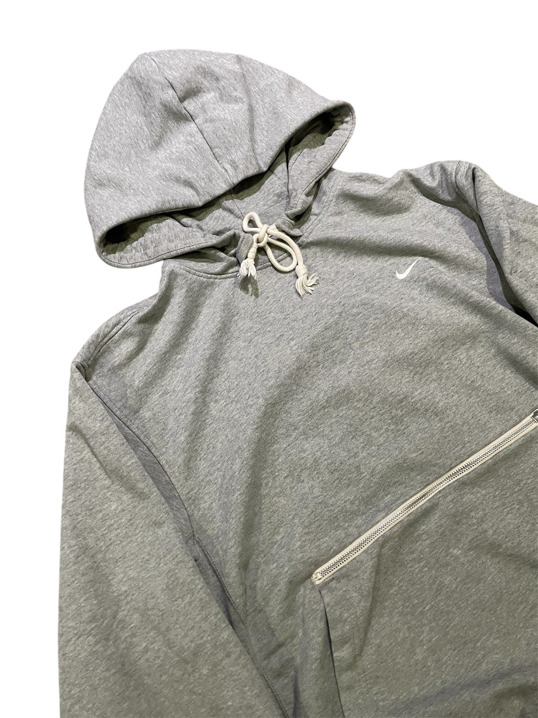 vintage nike zipper kangaroo pocket hoodie