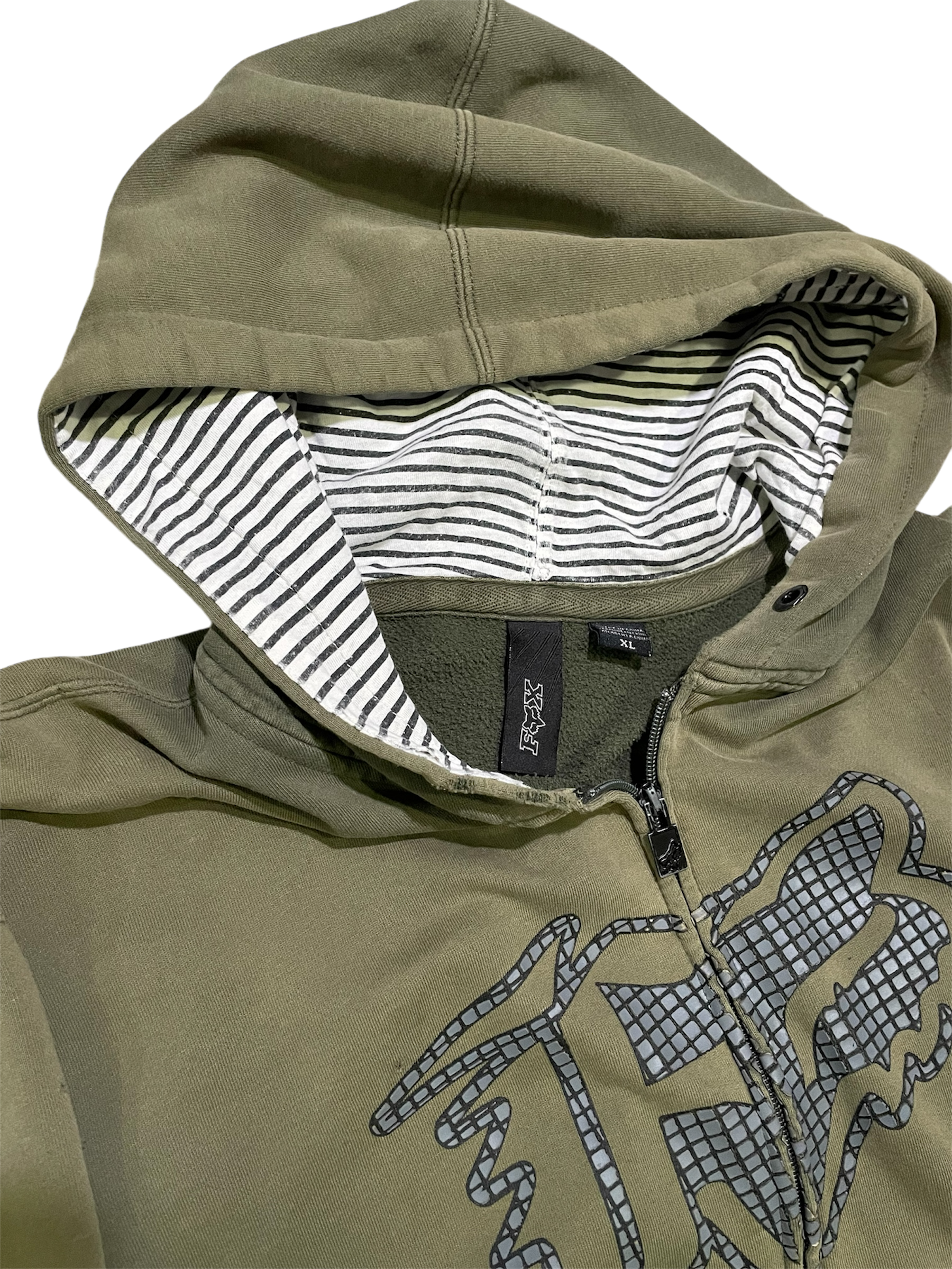 thrashed fox racing jacket
