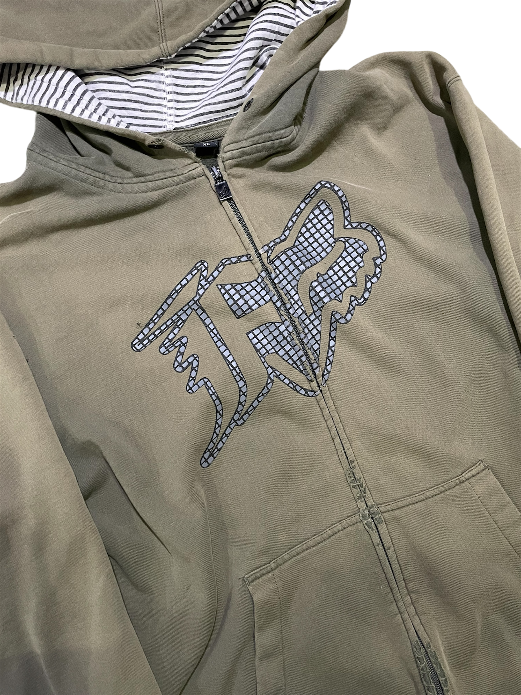 thrashed fox racing jacket