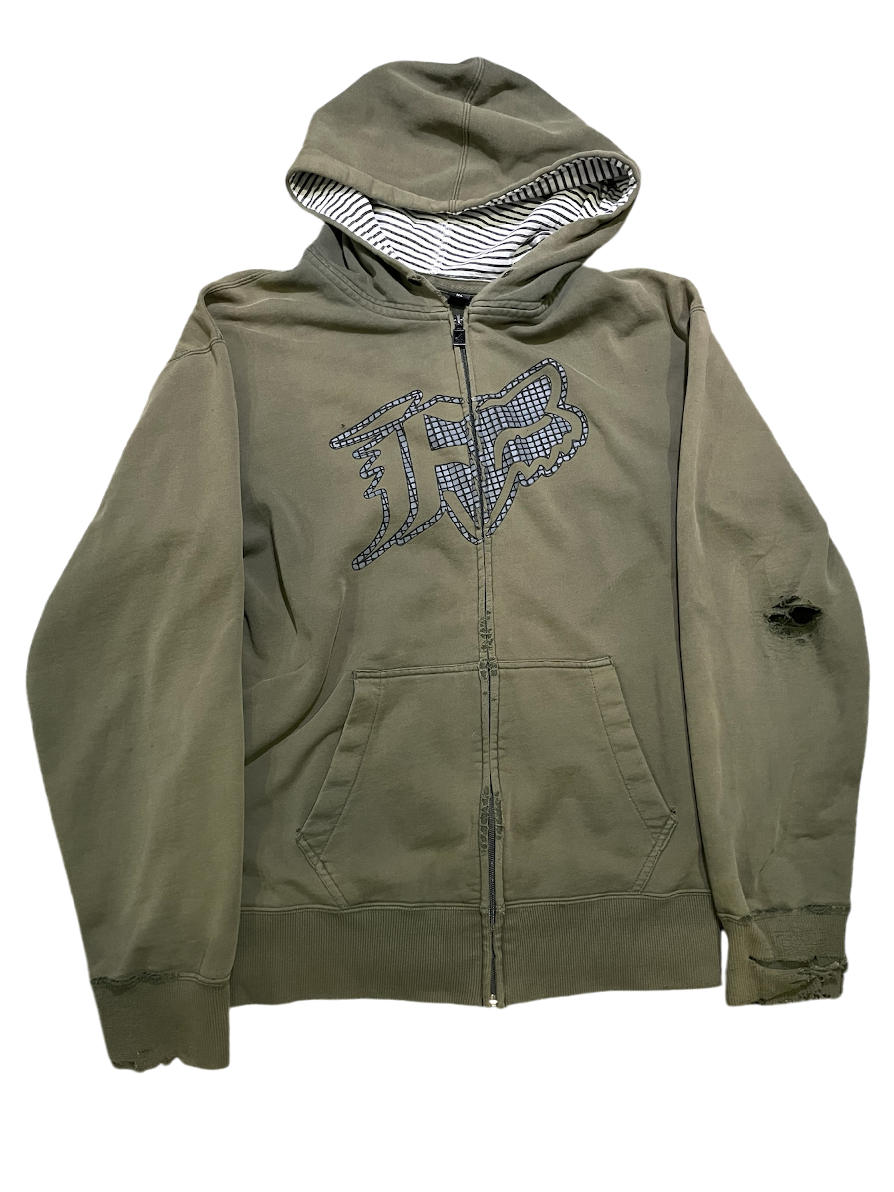 thrashed fox racing jacket