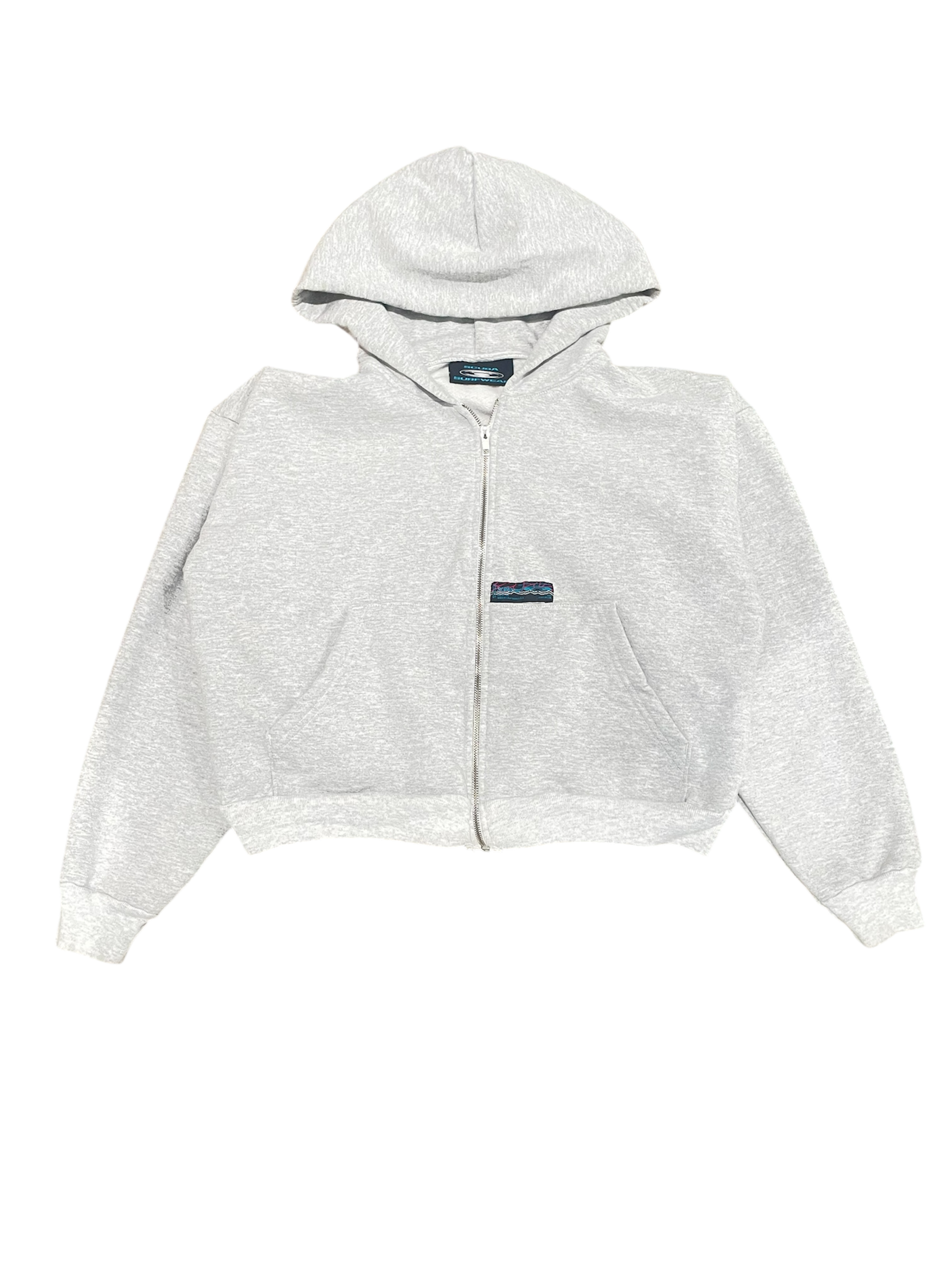 the v1 zip-up grey